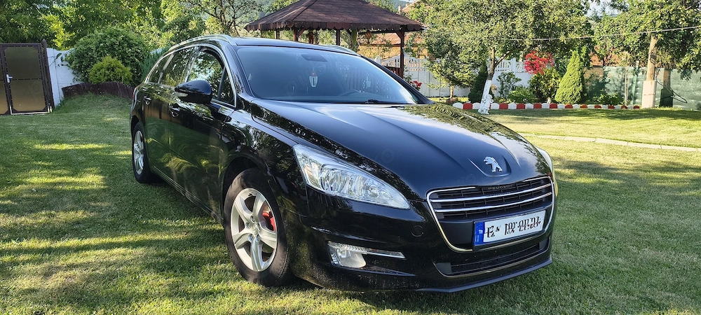 Peugeot 508 SW   2013   1.6 HDi   Negru   Plafon Panoramic   Jante Aliaj   Proprietar