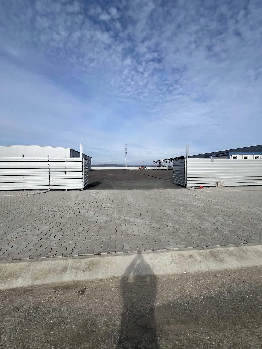 de inchiriat hala si curte in parc industrial Prejmer