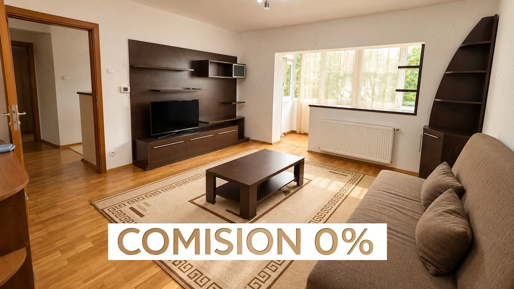 COMISION 0% | Apartament 2 Camere | Decomandat, Mobilat | Centrala Proprie