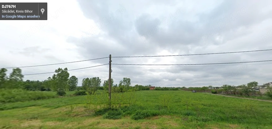 De vânzare teren intravilan în Săcădat   1.000 mp