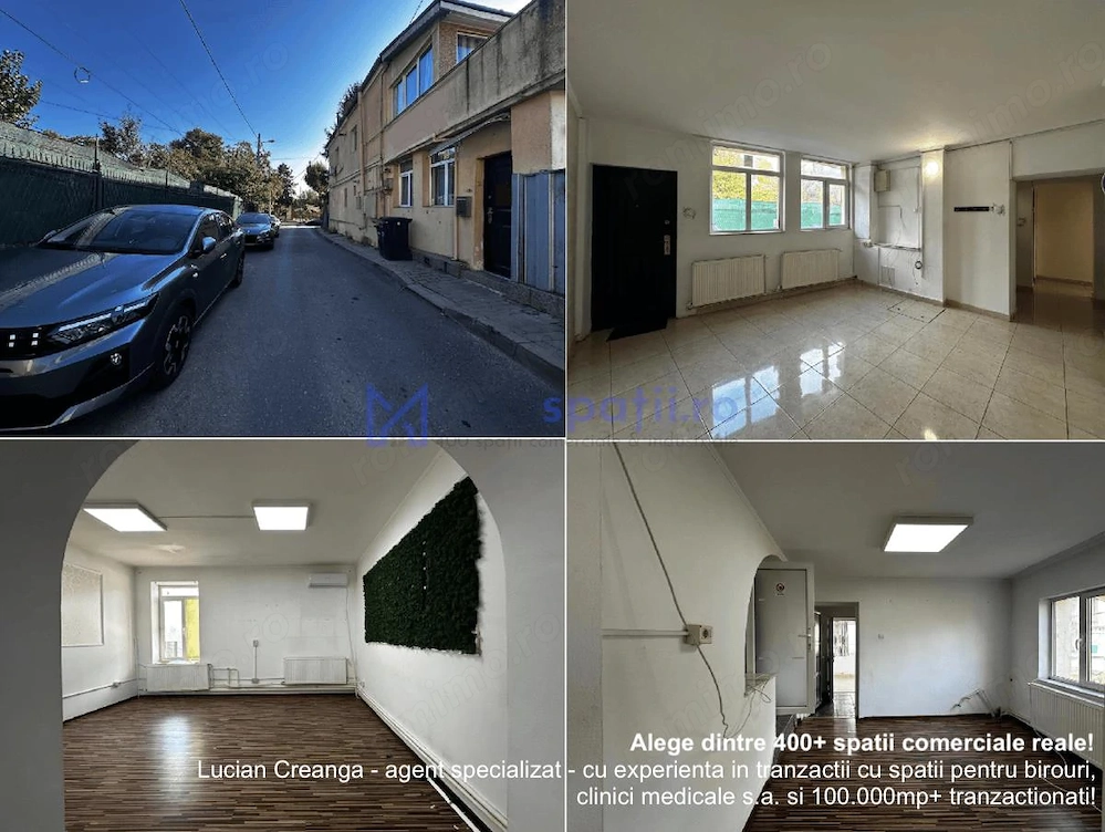 Spatii birouri, intre 20mp si 136mp, centru, Targu Cucu, Sararie