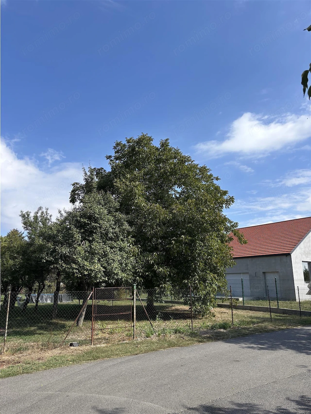 Teren - Plopi - Toate utilitatile + str. asfaltata