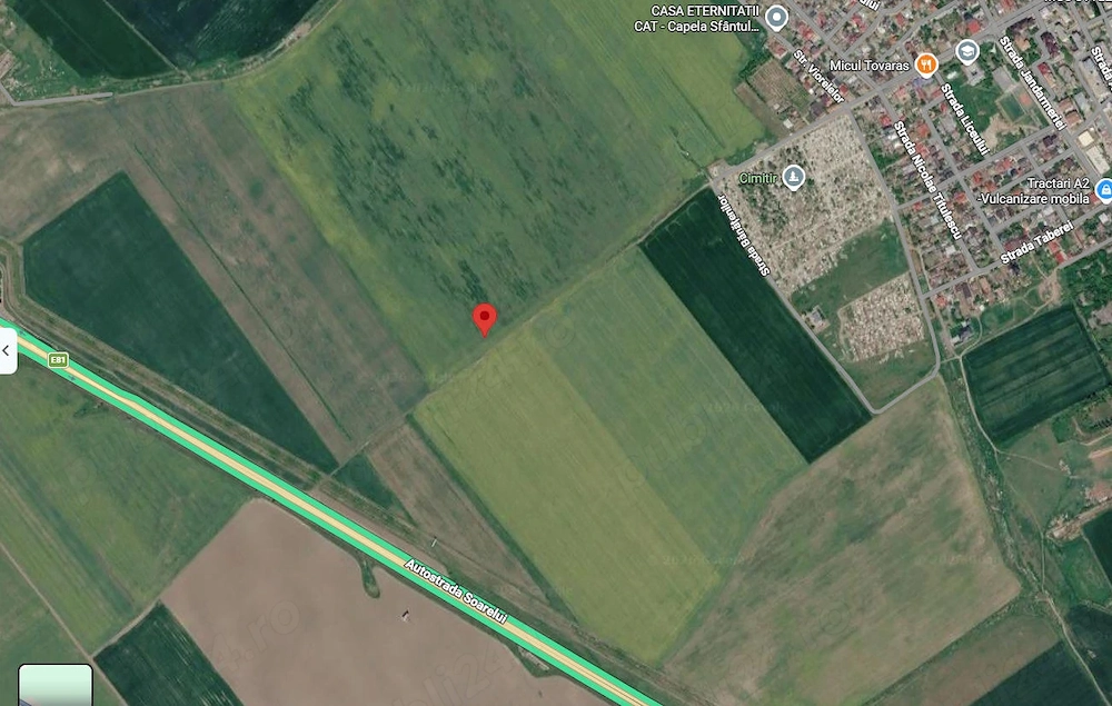 Vand teren investiție Fetesti Autostrada Soarelui