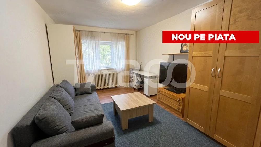Aparatament 2 camere decomandat cu pivnita zona Centrala Sibiu
