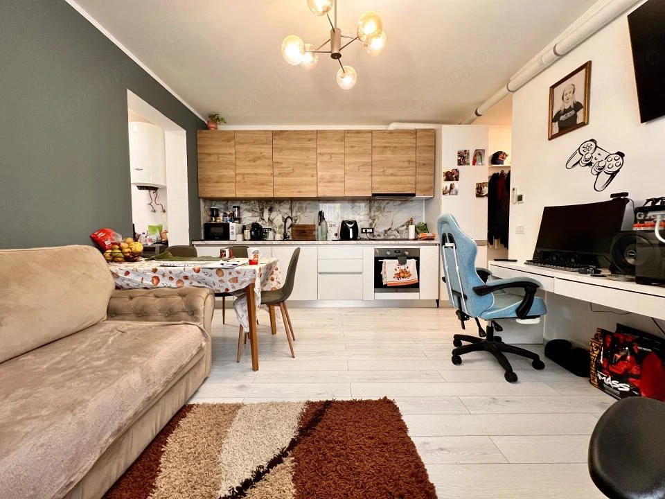  Apartament 3 camere, open-space, 50 mp utili, parter -Giroc