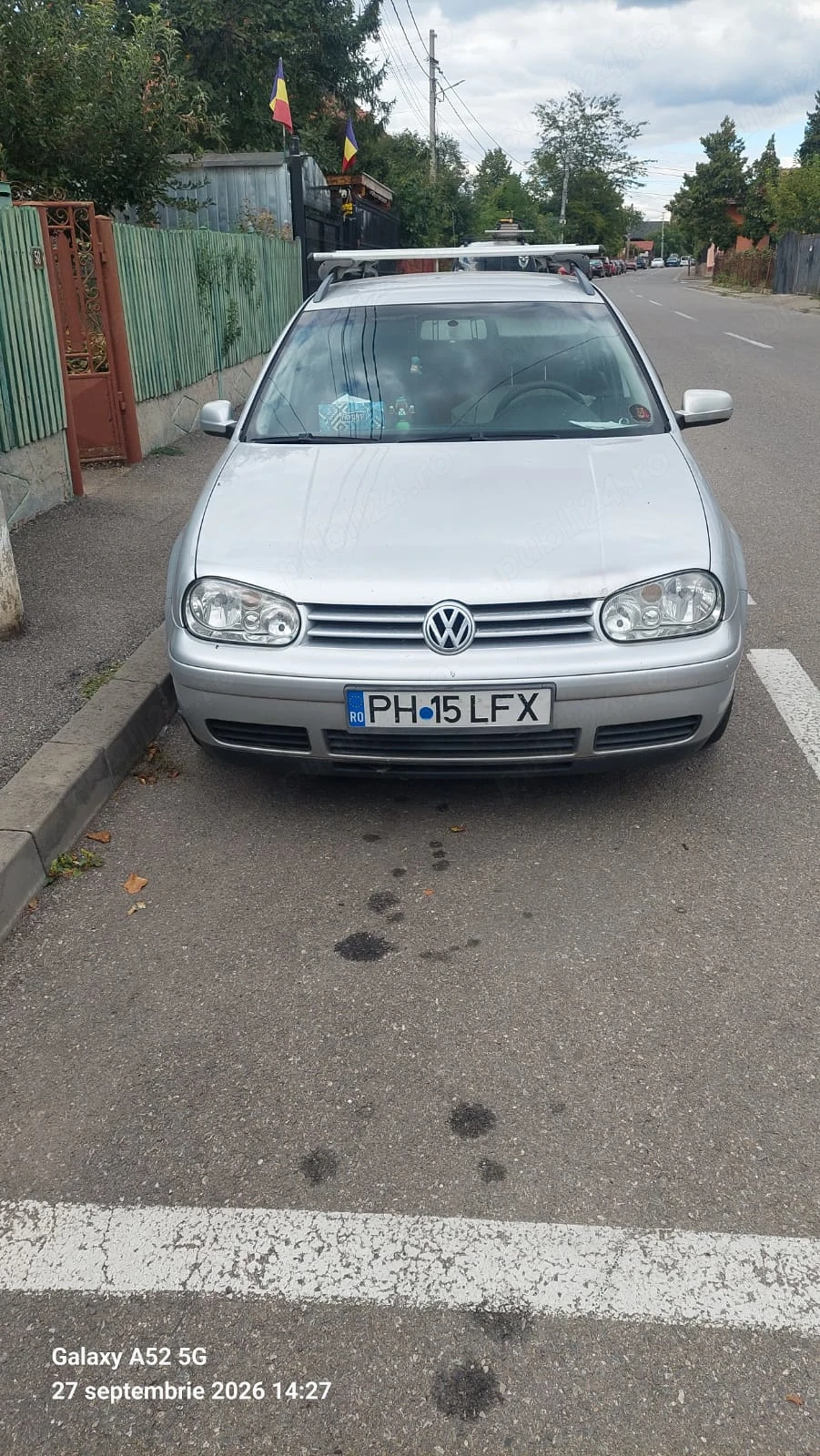 Volkswagen Golf 4 Variant echipat cu motorul 1.9 TDI (cod motor AXR), breack