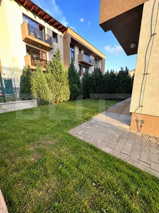 Apartament 2 camere, 56 mp, grădină 110 mp, parcare, cartier Europa