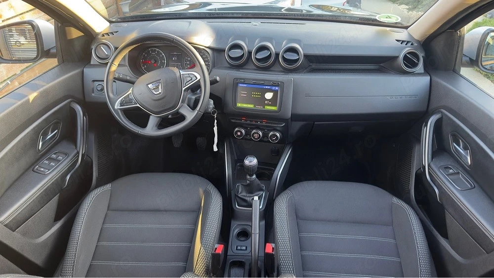 Dacia Duster Prestige 1.3 tce benzina 131Cp 12.2019 96.000 km Carte service 
