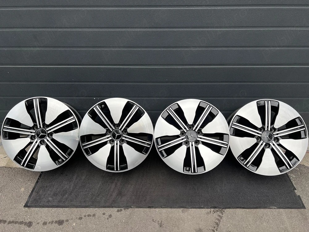 Vand set complet de 4 jante Mercedes Benz originale R18