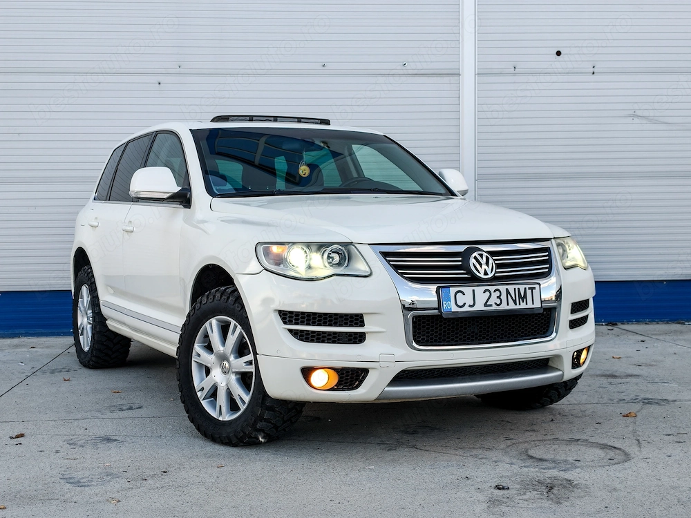 Volkswagen Touareg RLine 4x4   2.5TDI 210CP   2008 Euro 4   Trapa   Piele   Comforser MT