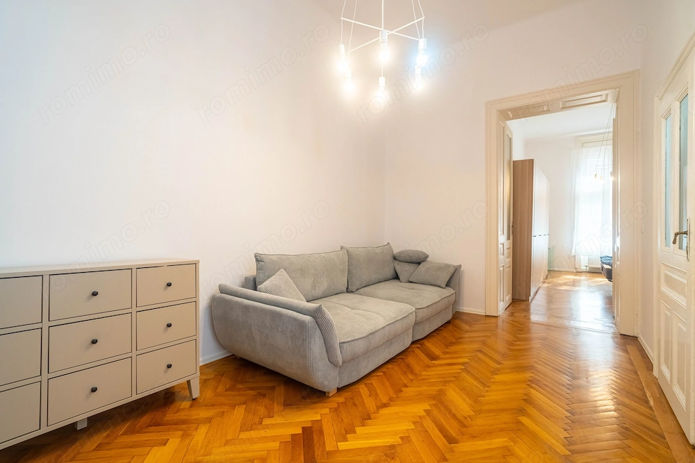 Închiriere apartament ultracentral cu parcare privată | 97 mp,