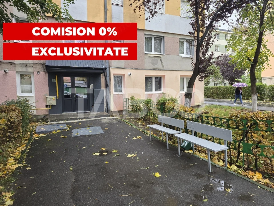Apartament 2 camere de vanzare etaj 2 Tiglari Sibiu Comision 0