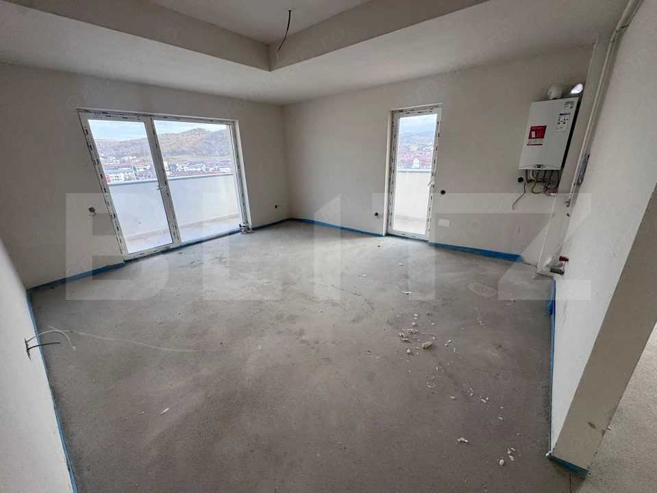 Apartament 3 camere, semifinisat, parcare, zona Eroilor, Floresti