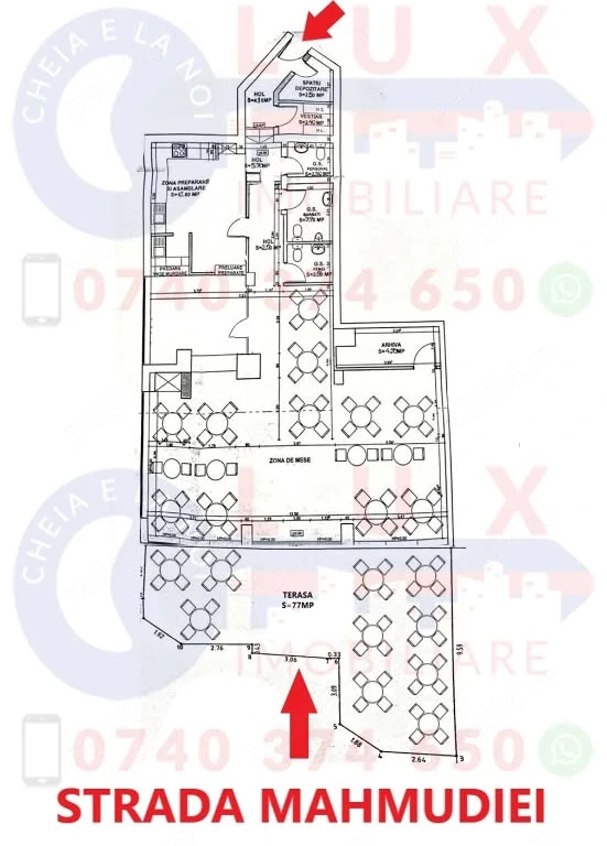ID 8193 Spatiu comercial de inchiriat -ULTRACENTRAL