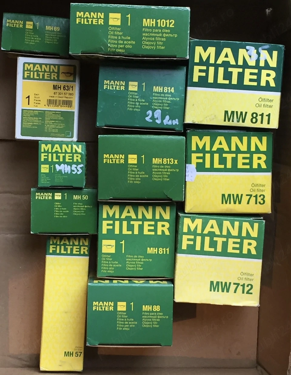 Filtre și bujii motociclete - Mann și NGK - lichidare stoc service moto
