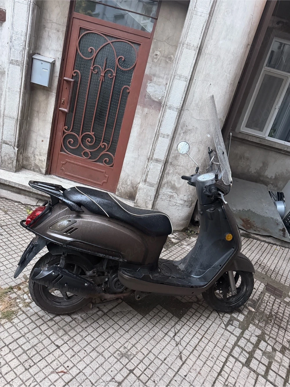 Scuter Cappuccino SYM Fiddle II 50cc (2013)   Acte Olanda   Stare excelentă