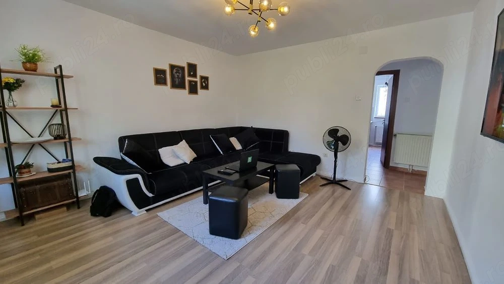 Apartament 3 camere, în Buftea Studio, renovat complet