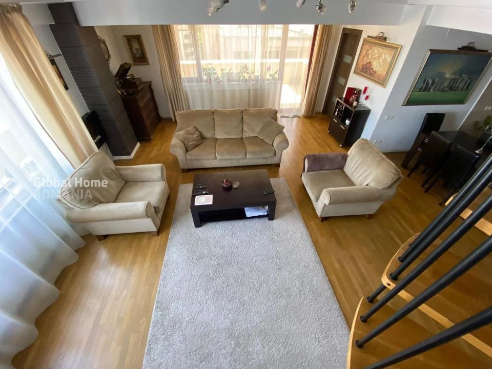 Apartament 4 camere Duplex de închiriat | Aviatorilor – Charles de Gaulle | 