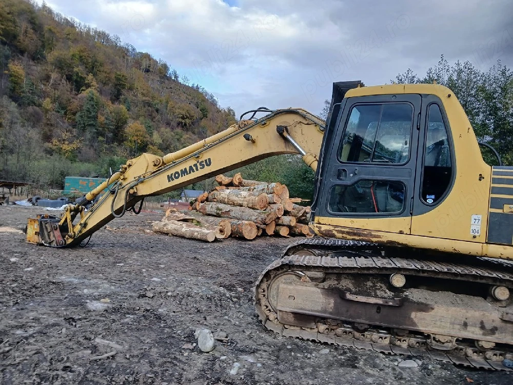 Vând Excavator pe Șenile Komatsu PC180LC-6K | An 1999 