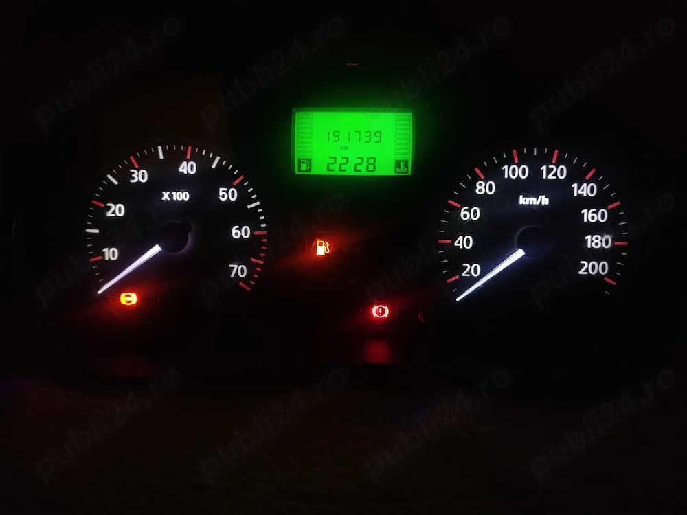 Ceasuri bord modificate Dacia Logan 1 MCV Sandero [2005-2012] 1.4,1.6Mpi benzina(2005-2012) 191739km