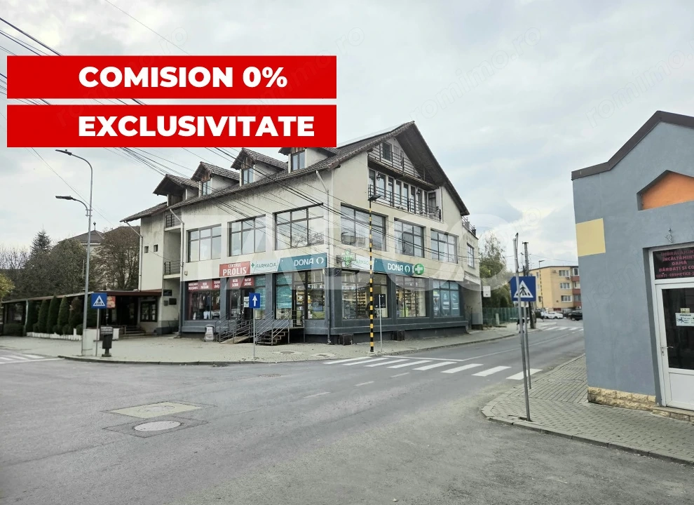 Spatiu comercial de inchiriat in centrul Municipiului Fagaras 300 mp 