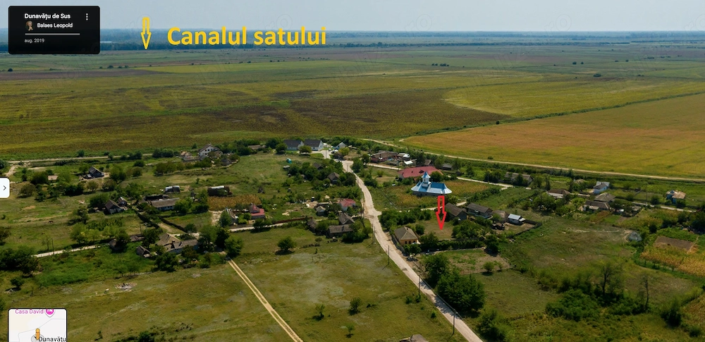 Teren de vanzare DUNAVAT DE SUS  (Zona Delta Dunarii)