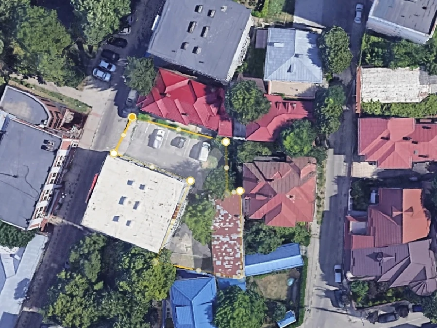 Teren de vânzare în centrul municipiului Giurgiu – 587 mp