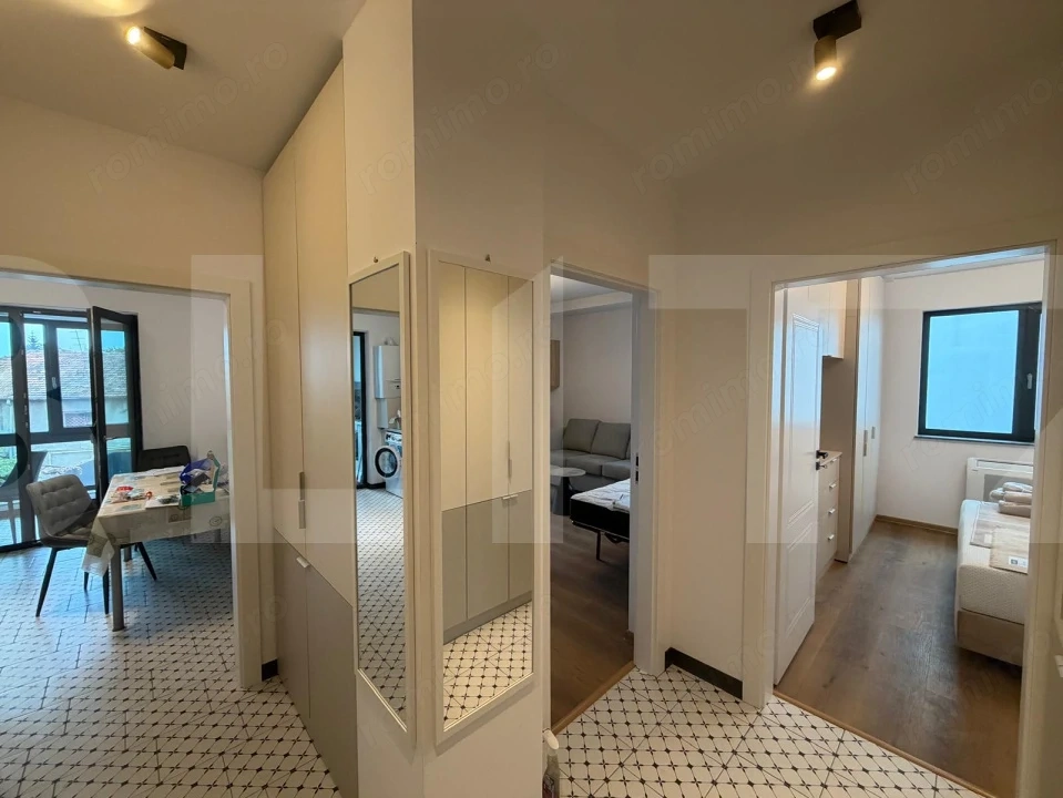 Apartament 2 camere ultracentral, bloc nou, parcare inclusă