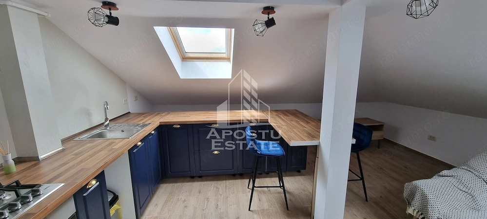 Apartament cu 2 camere de închiriat- centrala proprie,  zona Ghiroda