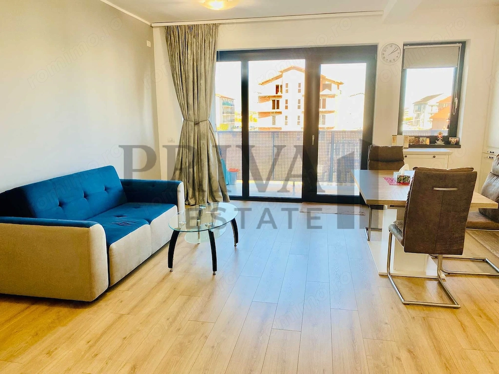Apartament mobilat decomandat 2 camere, 60 mp + Terasă 15 mp, Giroc
