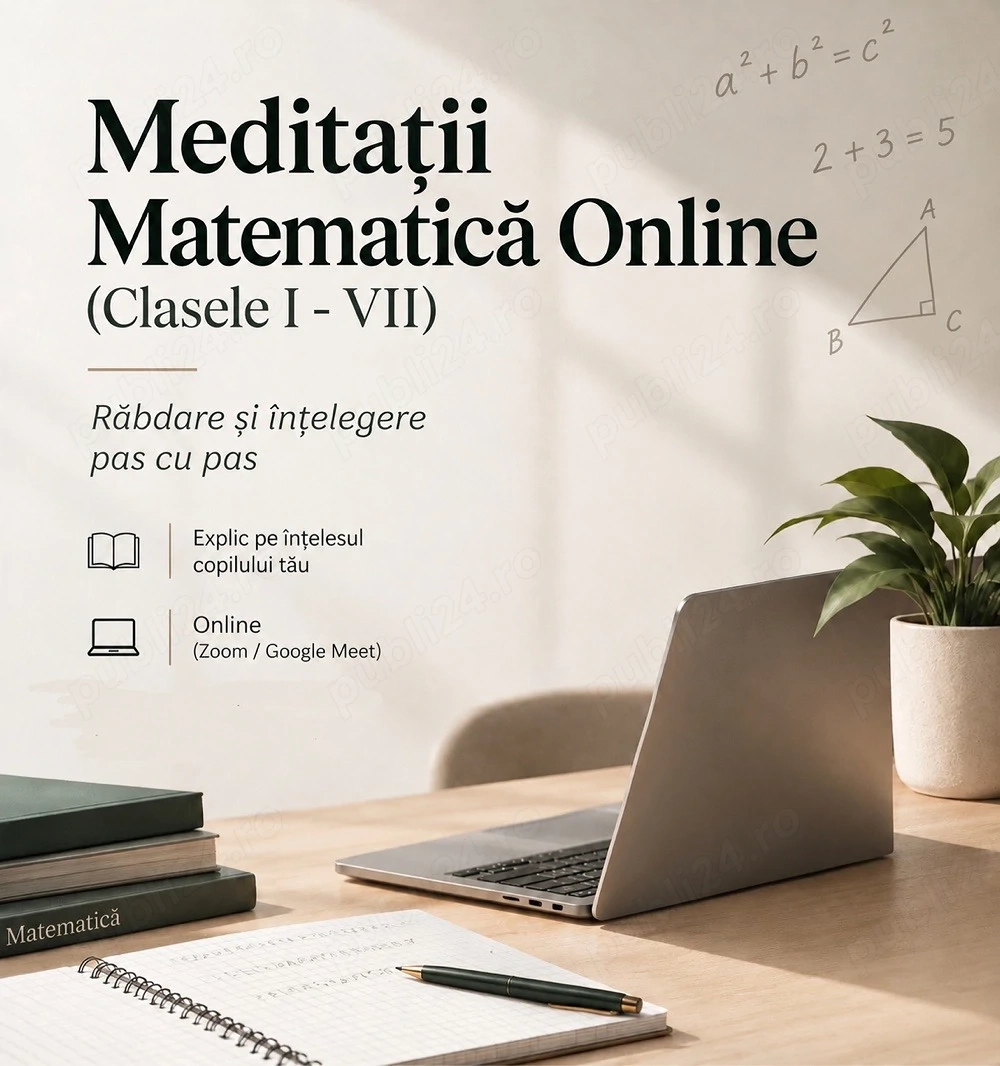 Meditatii matematica I-VII