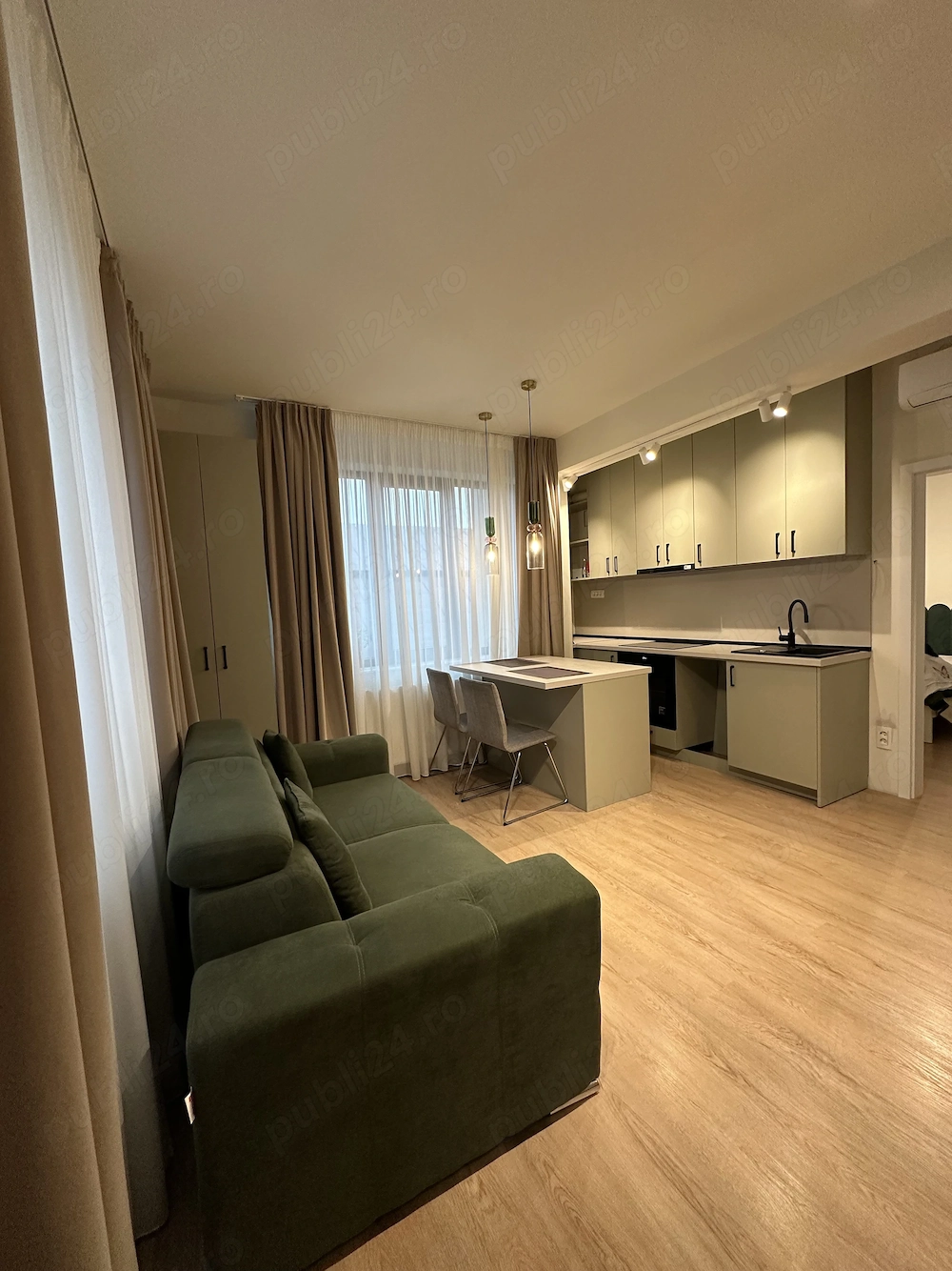 Apartament 2 camere, 45 mp, prima închiriere   Andronache   450  