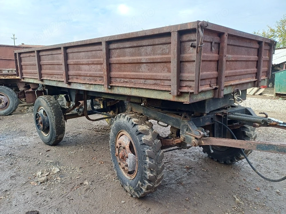 Remorca Agricola cu 2 Cilindri 