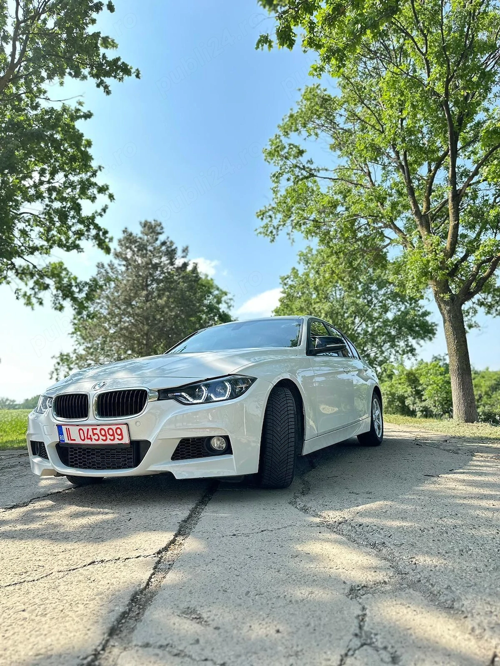 BMW f30 Masina este înmatriculată ! 