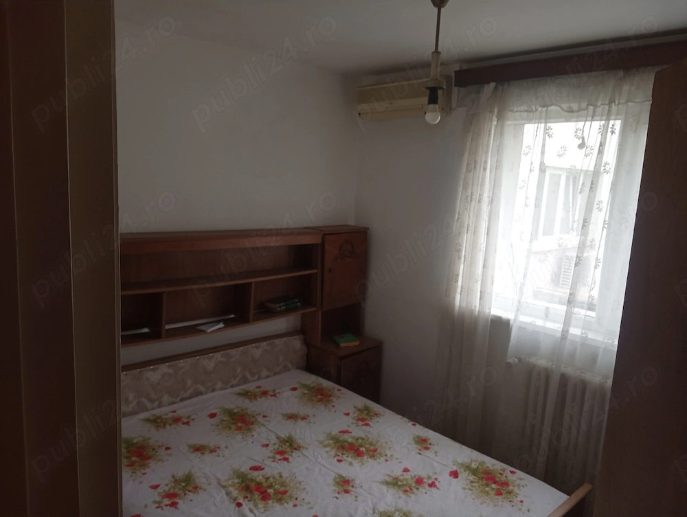 Inchiriez ap. 3 camere, utilat, renovat, mobilat, loc parcare, metrou 500m, supraveghere video