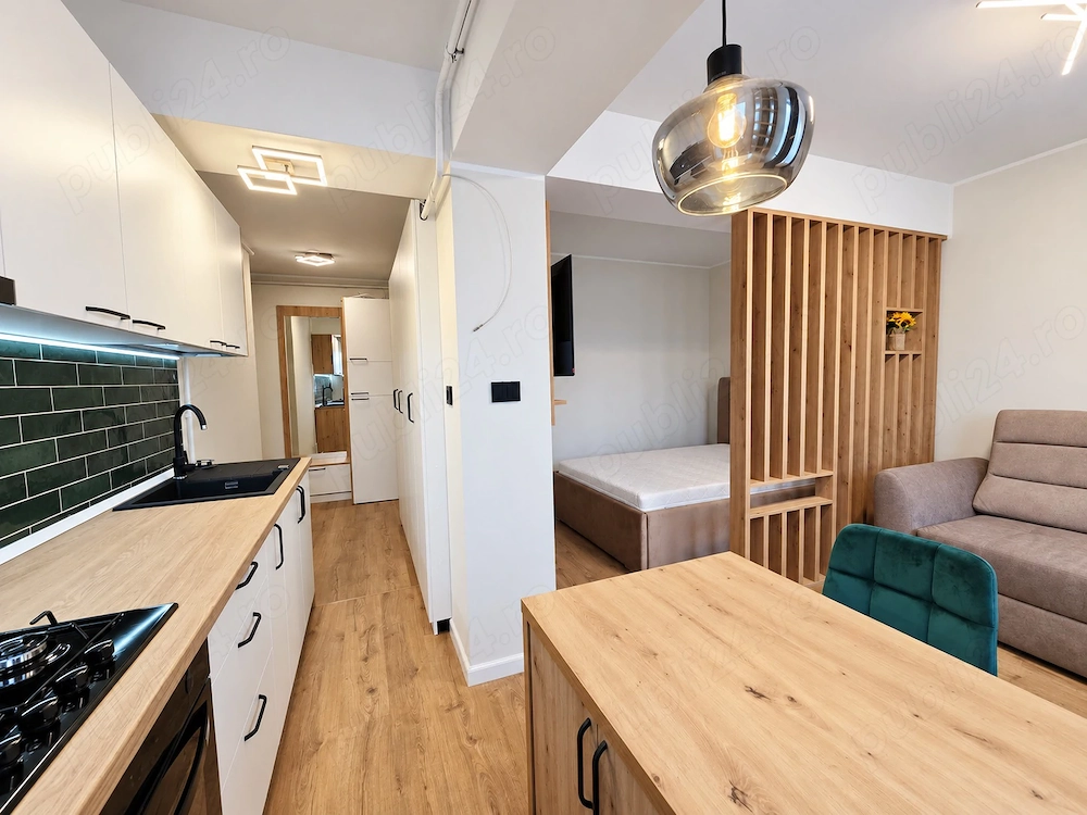 Apartament 1 camera mobilat si utilat Micro 20 TOTUL NOU