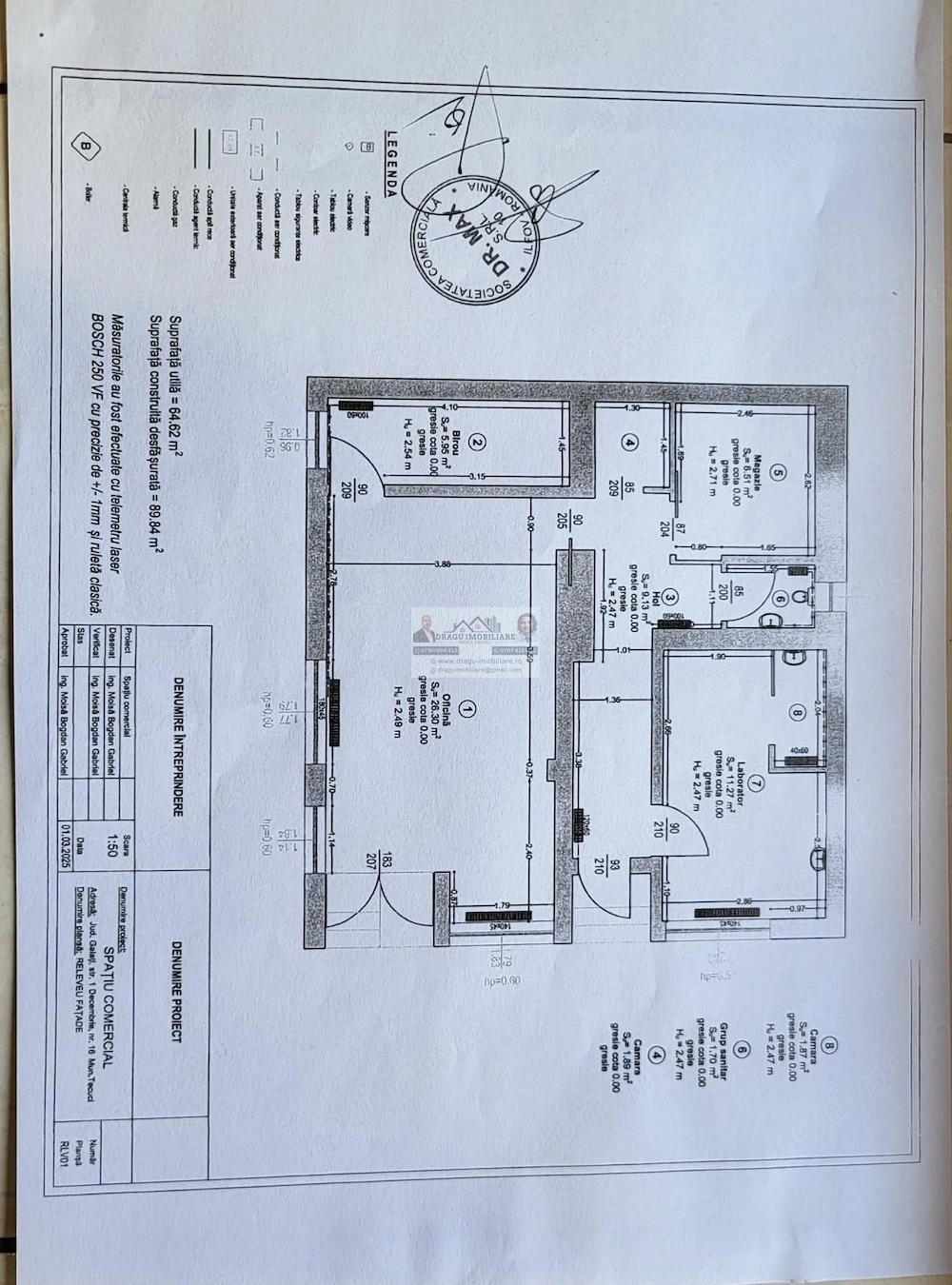 Spatiu comercial Tecuci/Pretabil activitate cu specific medical