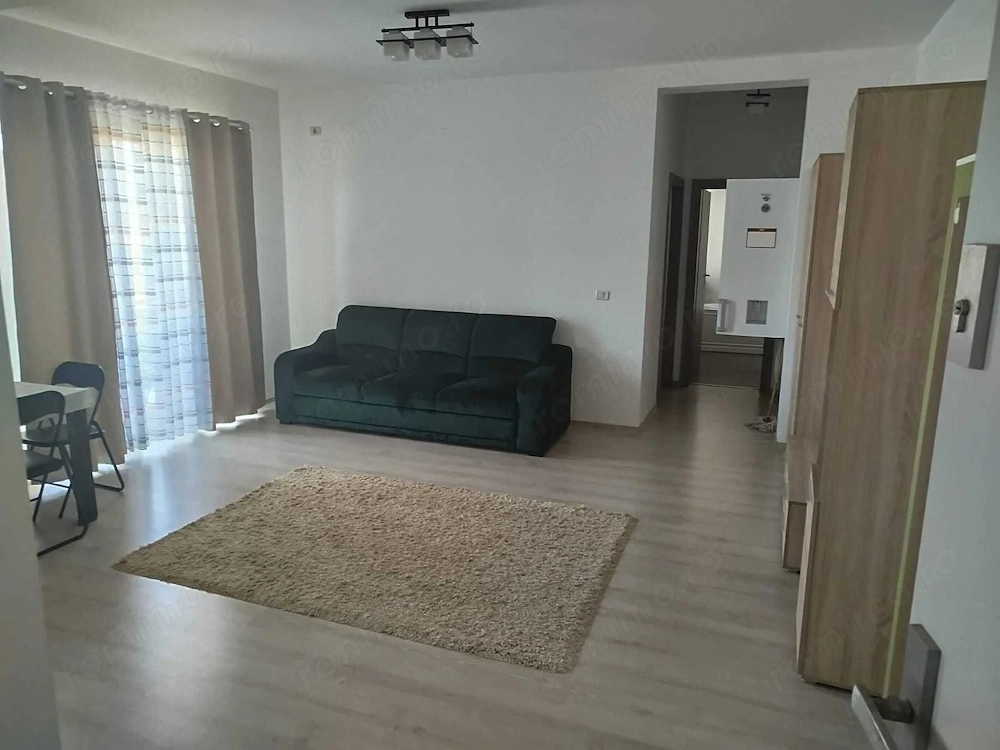 Apartament cu 2 camere, 53 mp, mobilat și utilat, parcare inclusă   Giroc, zona Neptun