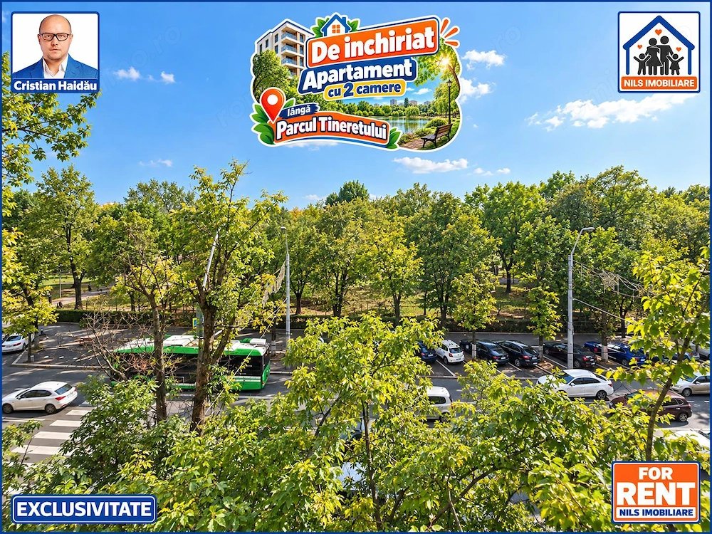 De închiriat: Apartament cu 2 Camere la Tineretului - Sector 4