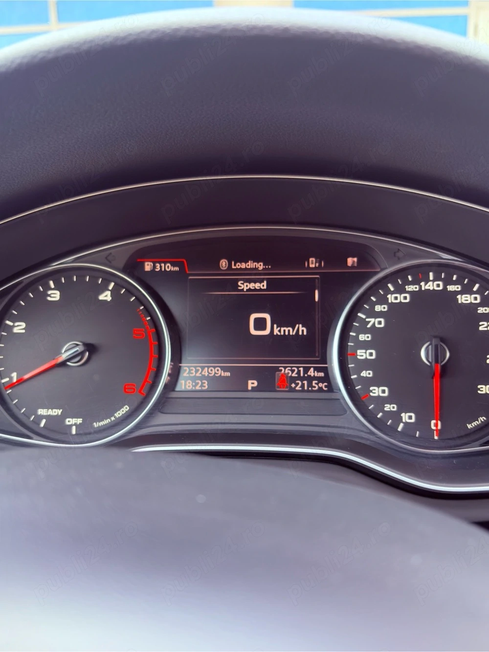 Vand Audi A 4 B9 2017