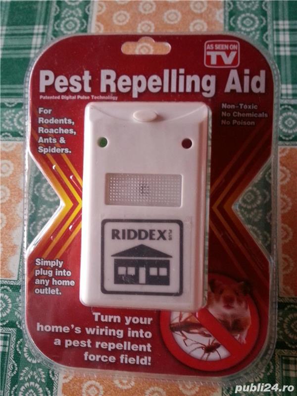 Aparat anti rozatoare si insecte Riddex
