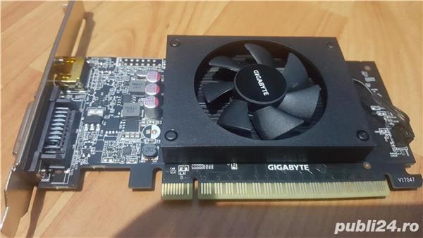 Placa video Gigabyte NVIDIA GeForce GT 710, 1GB DDR5, 64-bit