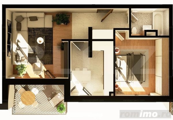 Apartament 2 camere decomandate, 53mp, constructie noua, zona Iulius Mall — fotografia 1