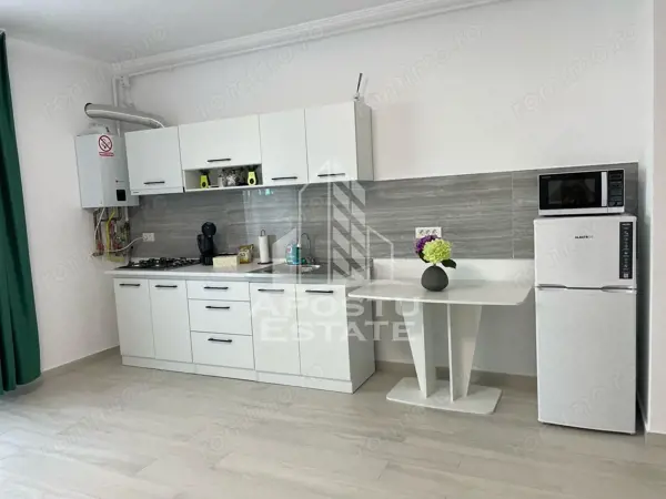 Apartament cu 1 camera mobilat si utilat in Giroc la asfalt — fotografia 3