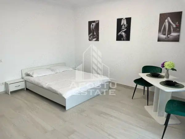 Apartament cu 1 camera mobilat si utilat in Giroc la asfalt — fotografia 1