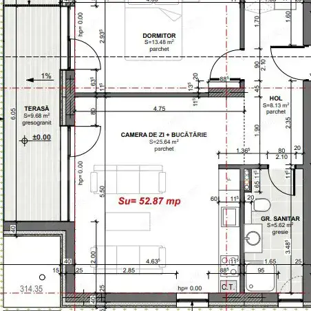 COMISION 0% Apartament 2 camere ,bloc nou Premium Apahida — fotografia 1
