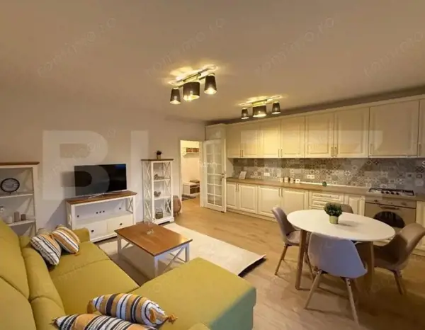 Apartament cu 2 camere + birou mobilat si utilat complet, 56 mp, Brasov — fotografia 3