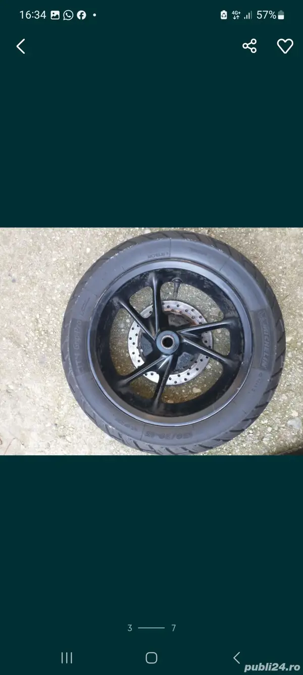 Jantă de scuter Yamaha NMAX 125