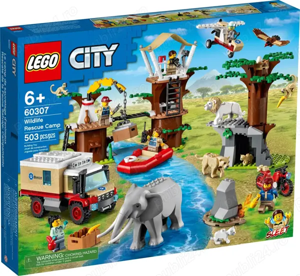 LEGO City 60307 Wildlife Rescue Camp - NOU