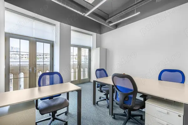 Spațiu de birou privat pentru 3 persoane în Regus Hermes